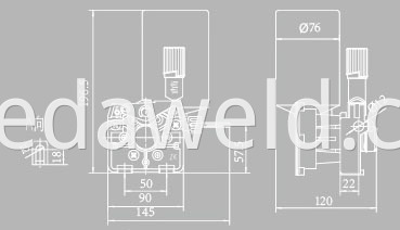 76ZY-01 Single Drive Wire Feeder Assembly